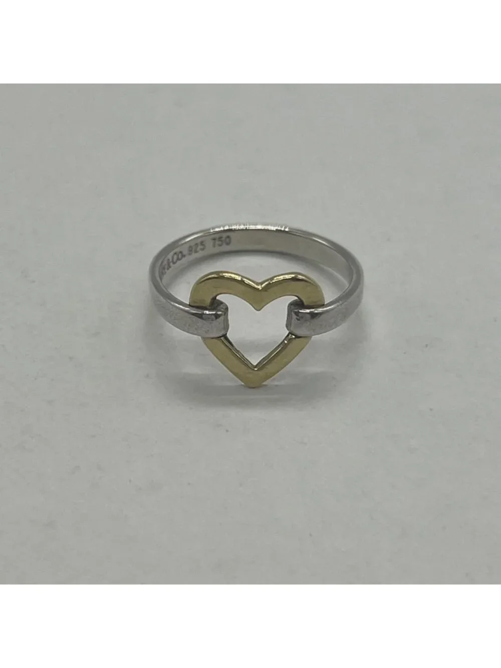 Tiffany & Co Heart Frame Ring Combination